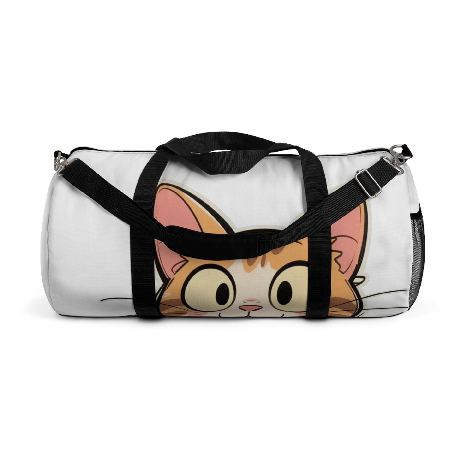 Cute Cat Duffel Bag - Perfect for Travel, Gym, Pet Lovers, Weekenders, Gifts