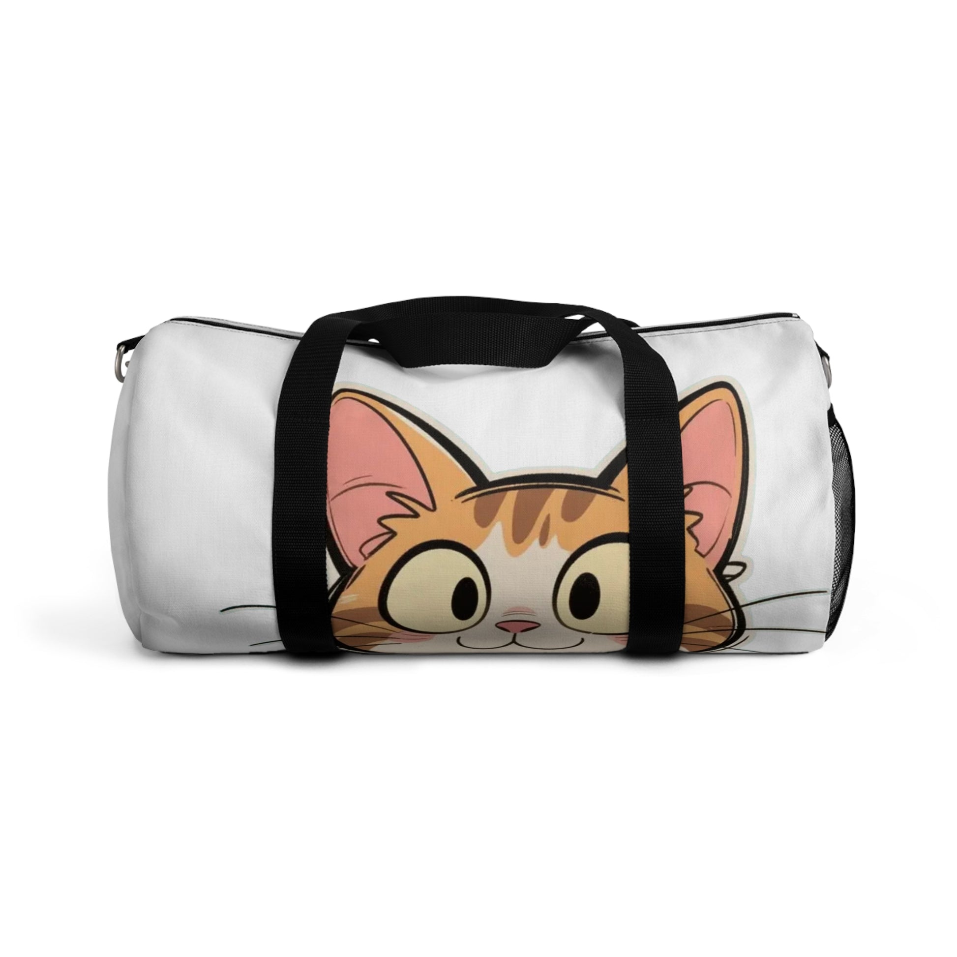 Cute Cat Duffel Bag - Perfect for Travel, Gym, Pet Lovers, Weekenders, Gifts