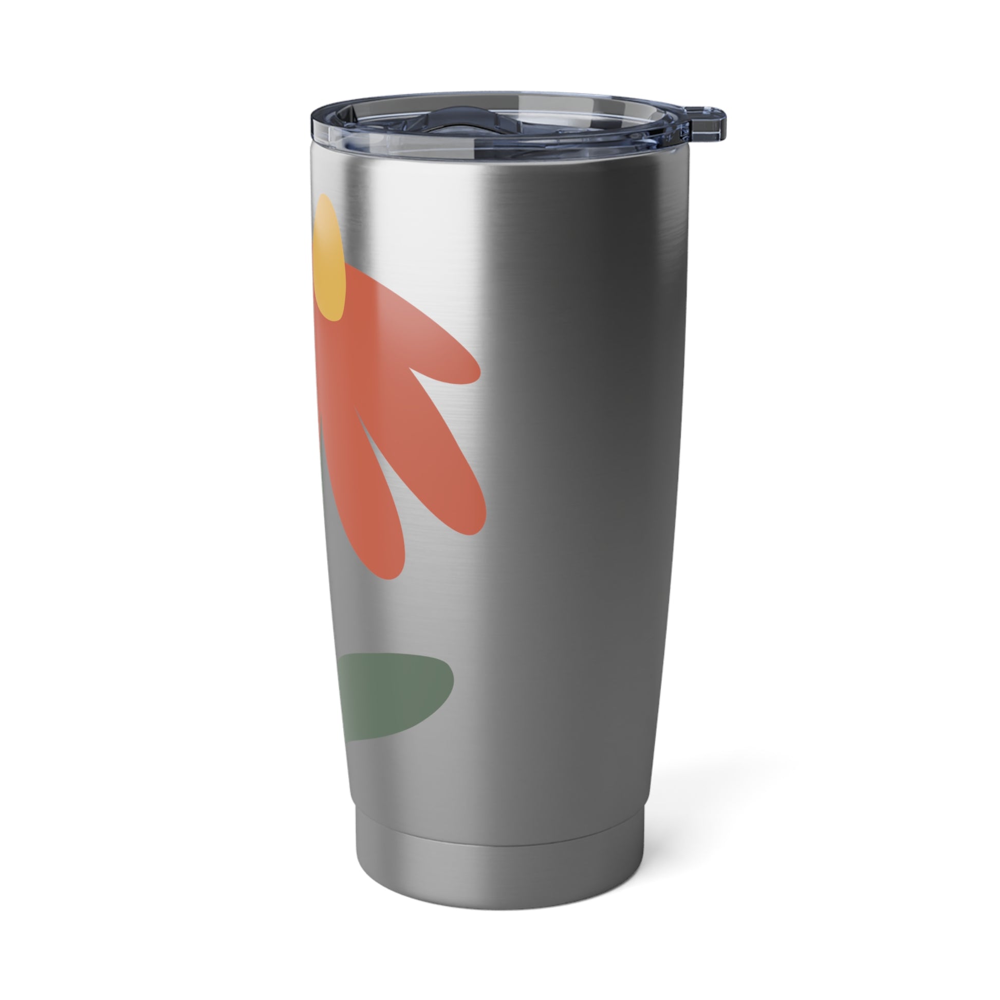 Vibrant Floral Tumbler, 20oz Travel Cup, Perfect Gift for Nature Lovers, Eco-Friendly Drinkware, Outdoor Adventures, Unique Flower Design