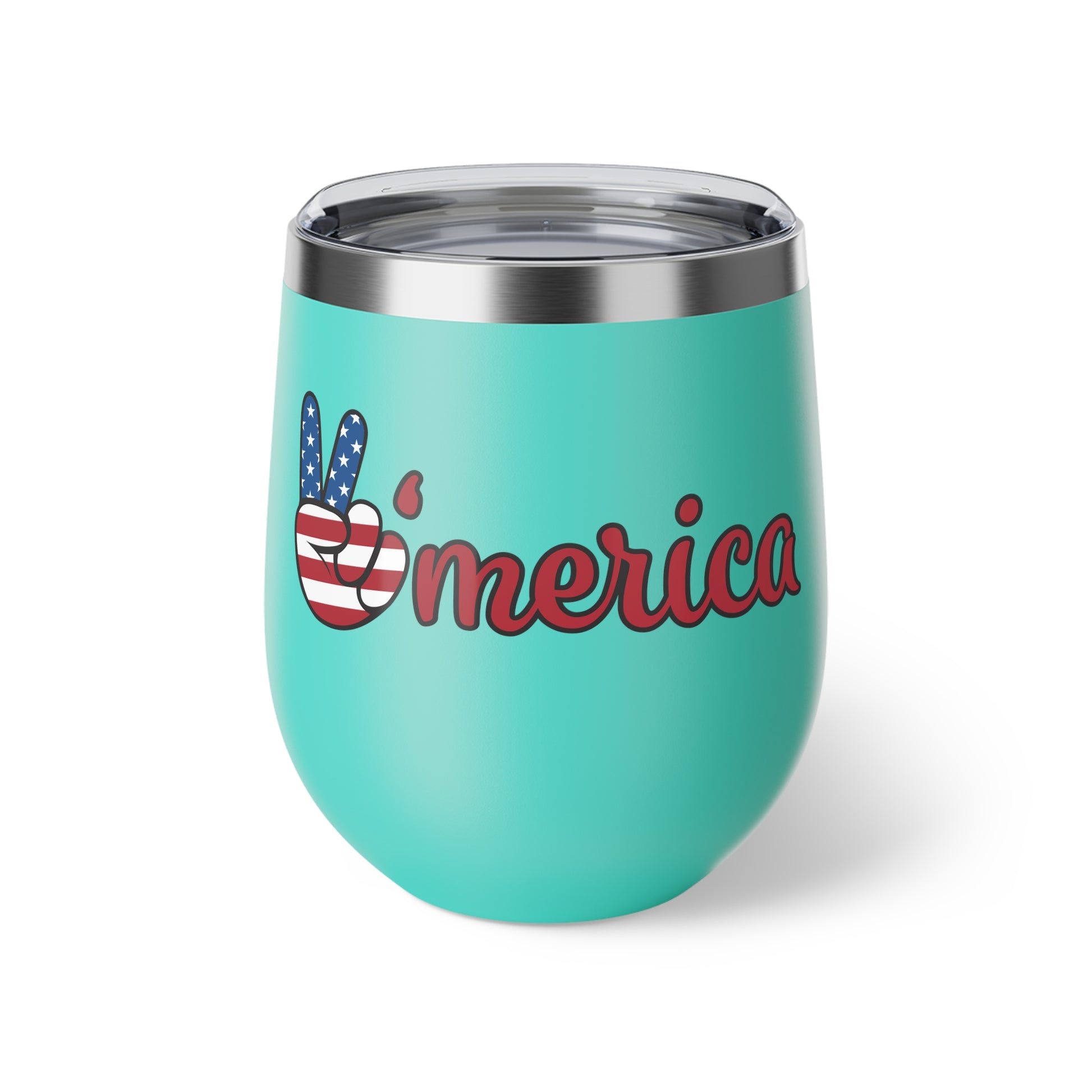 Patriotic Insulated Cup, Travel Mug, Gift for Veterans, Summer Festivities, BBQs, Fourth of July